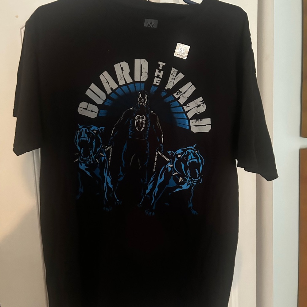 WWE Black and Blue Graphic Tee
